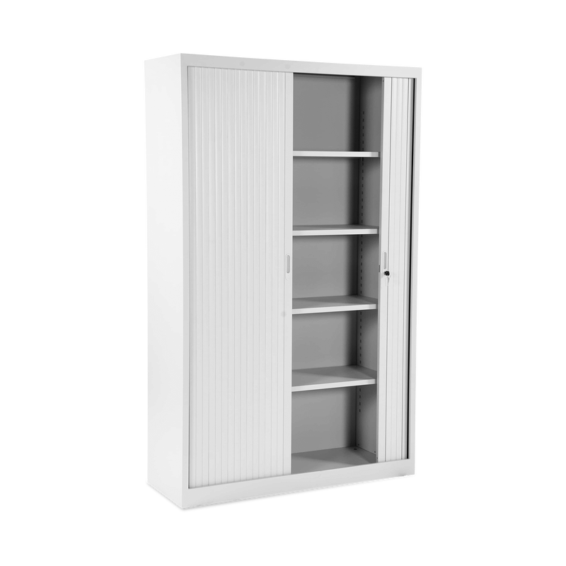 Stahl-Rollladenschrank (5 OH) – Korpus in Signalweiß
