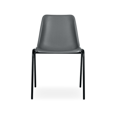 Stapelbarer Kunststoff Schalenstuhl 