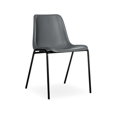 Stapelbarer Kunststoff Schalenstuhl 