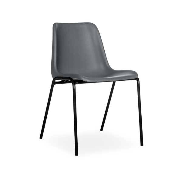 Stapelbarer Kunststoff Schalenstuhl 