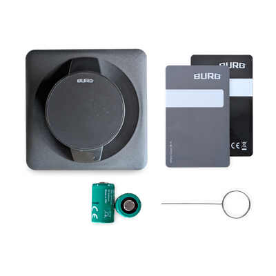 RFID-Schloss für Stahlschränke (inkl. Karten) – Qleo.RFID