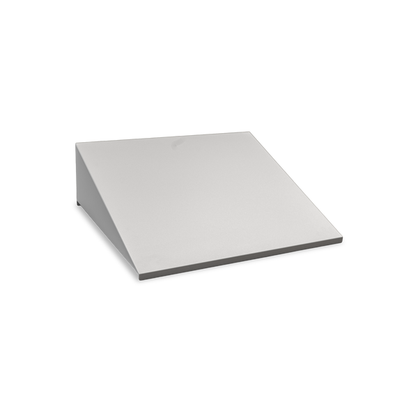 Schrägdach für Spinde in Lichtgrau