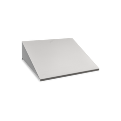 Schrägdach für Spinde in Lichtgrau