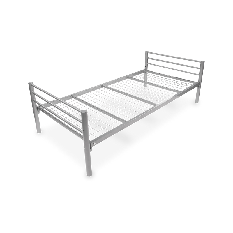 Sicherheits-Einzelbett (2000 x 900) – Ø50 mm | TÜV geprüft