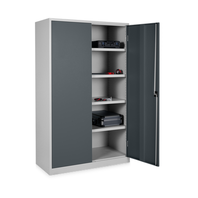 Stahlschrank – 1200 x 500 (5 OH) – Korpus in Lichtgrau