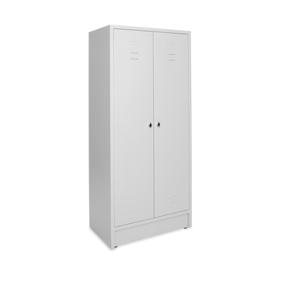 Stahl-Kleiderspind (800 mm) – Doppelspind ohne Fachböden