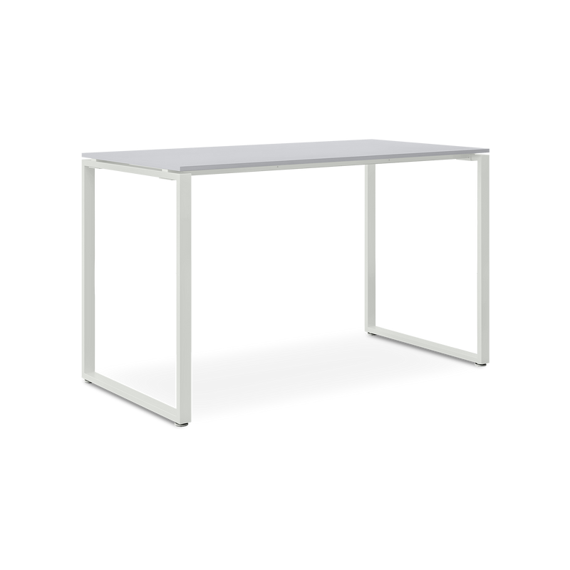 Steh- & Bistrotisch – 1400 x 700 mm | Gestell in Signalweiß