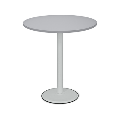 Runder Stehtisch – Ø 800 mm | G: Lichtgrau P: Grau