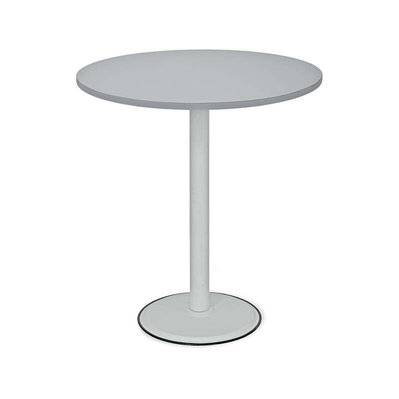 Runder Stehtisch – Ø 800 mm | G: Lichtgrau P: Grau