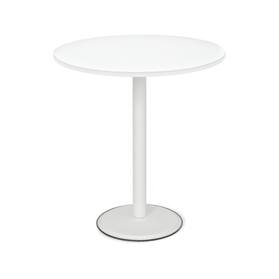 Runder Stehtisch – Ø 800 mm | G: Signalweiß P: Weiß