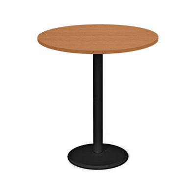 Runder Stehtisch – Ø 800 mm | G: Tiefschwarz P: Buche