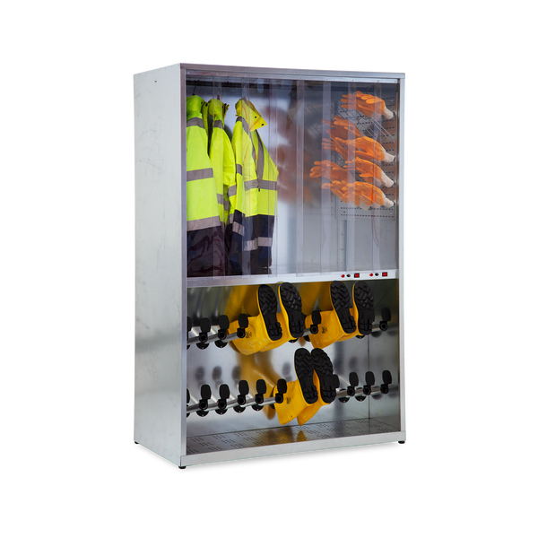 Trocknungsschrank mit Heißluft | Verzinkt