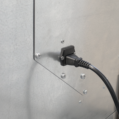 Trocknungsschrank mit Heißluft | Verzinkt