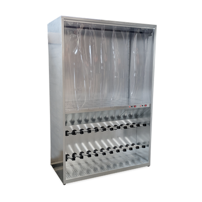 Trocknungsschrank mit Heißluft | Verzinkt