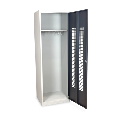 Garderoben- und Umkleidespind – 60-120 cm Breit mit Gitter