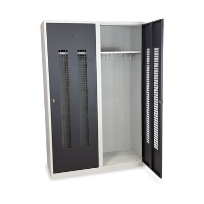Garderoben- und Umkleidespind – 60-120 cm Breit mit Gitter