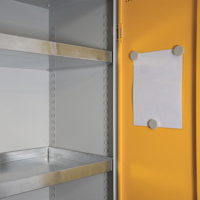 Umweltschrank (920 mm Breit) mit 4 Wannen