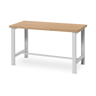 Werkbank 1500 mm breit – Fixe-Höhe & Quer-Travese | Budget-Star