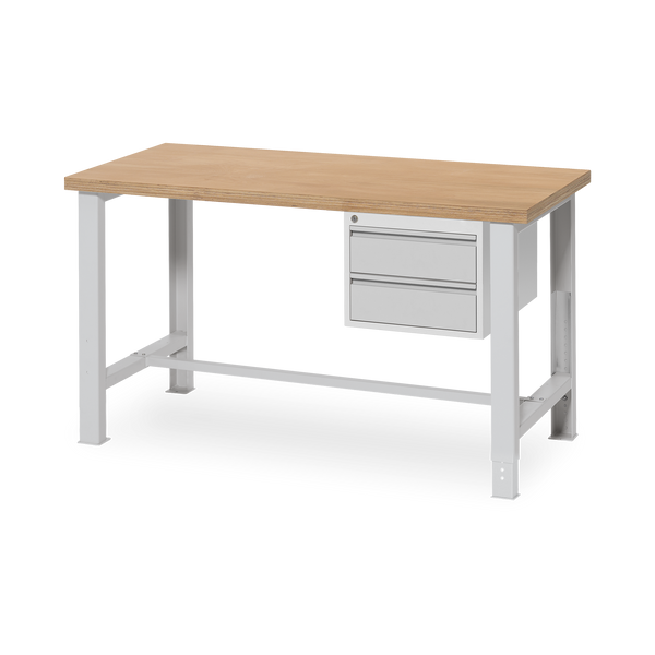 Werkbank 2000 mm breit – Höhenverstellbar | Budget-Star