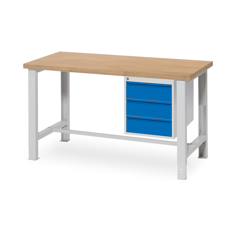 Werkbank 1500 mm breit – Höhenverstellbar | Budget-Star