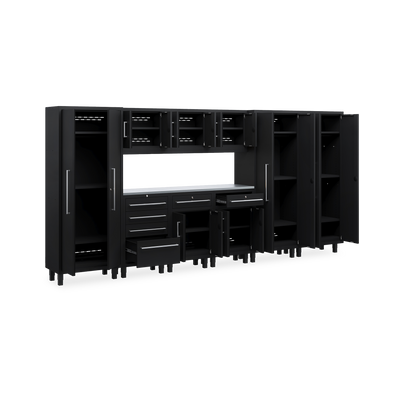 Essential-Set 10 – Profi-Werkstattschränke – 4575 x 457 x1829 mm