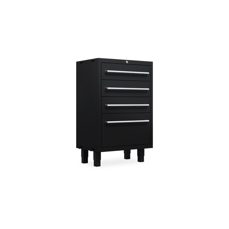 Essential – Profi-Werkstattschrank (Unterschrank) mit 4 Schubladen