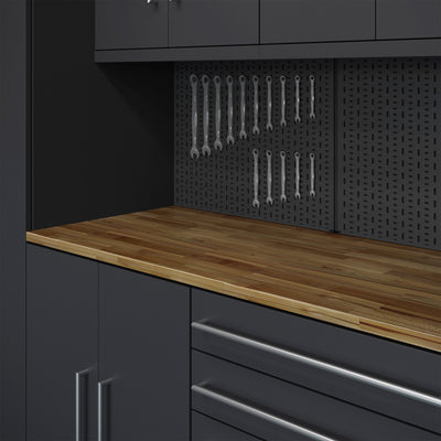 Prestige – Werkbankplatte (Stahl/Holz)