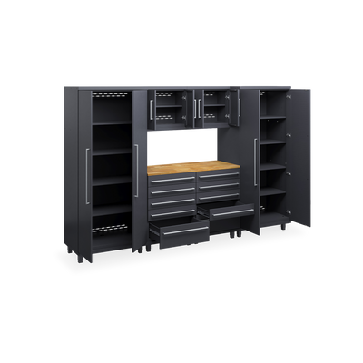 Prestige-Set 3 – Profi-Werkstattschränke – 3252 x 610 x 2032 mm