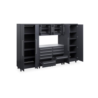 Prestige-Set 3 – Profi-Werkstattschränke – 3252 x 610 x 2032 mm