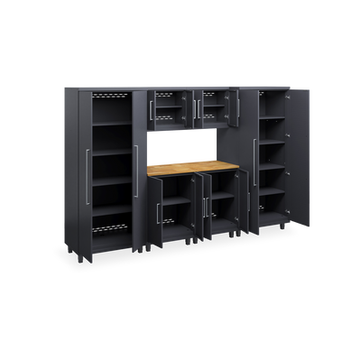 Prestige-Set 4 – Profi-Werkstattschränke – 3252 x 610 x 2032 mm