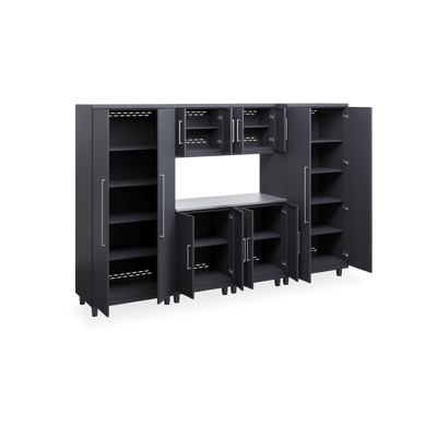 Prestige-Set 4 – Profi-Werkstattschränke – 3252 x 610 x 2032 mm