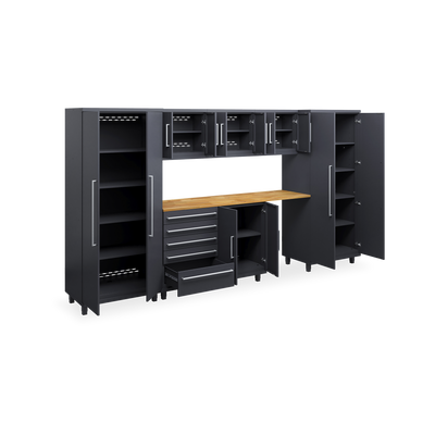 Prestige-Set 5 – Profi-Werkstattschränke – 3963 x 610 x 2032 mm