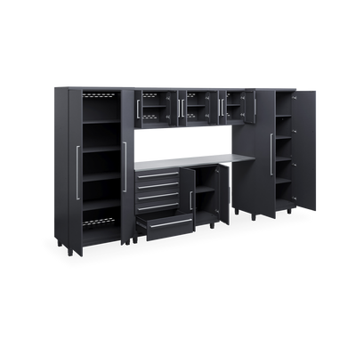 Prestige-Set 5 – Profi-Werkstattschränke – 3963 x 610 x 2032 mm