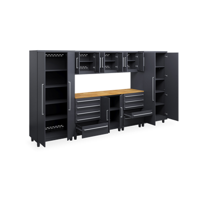 Prestige-Set 6 – Profi-Werkstattschränke – 3963 x 610 x 2032 mm