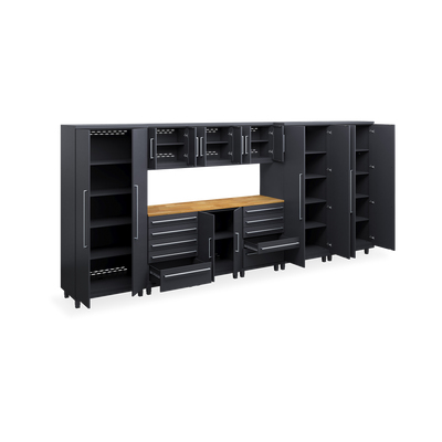 Prestige-Set 8 – Profi-Werkstattschränke – 4878 x 610 x 2032 mm