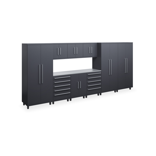 Prestige-Set 8 – Profi-Werkstattschränke – 4878 x 610 x 2032 mm