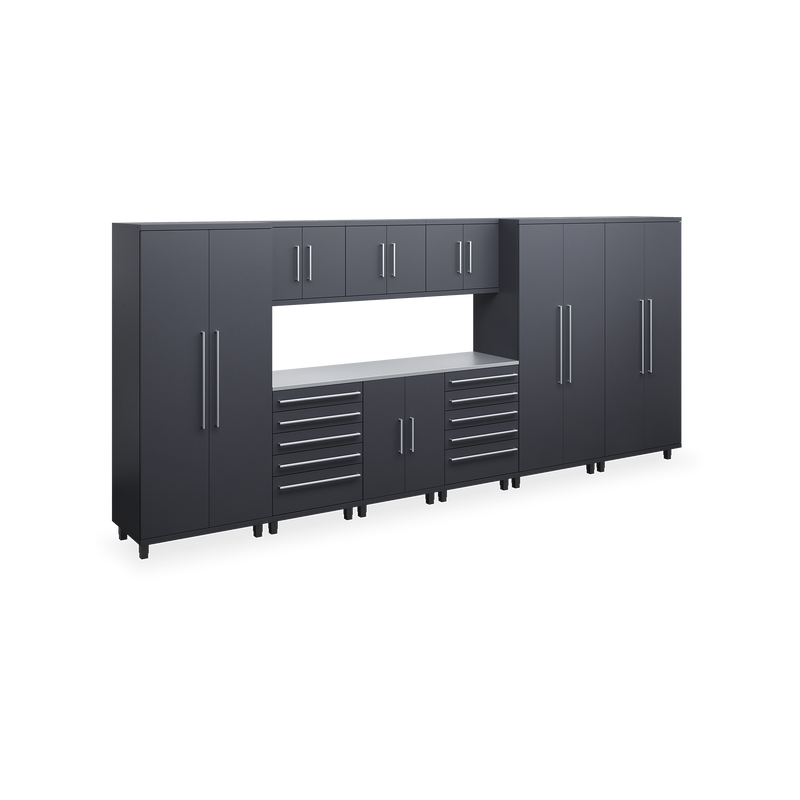 Prestige-Set 8 – Profi-Werkstattschränke – 4878 x 610 x 2032 mm