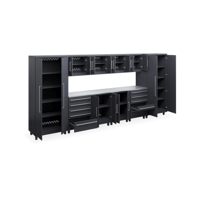 Prestige-Set 9 – Profi-Werkstattschränke – 4674 x 610 x 2032 mm