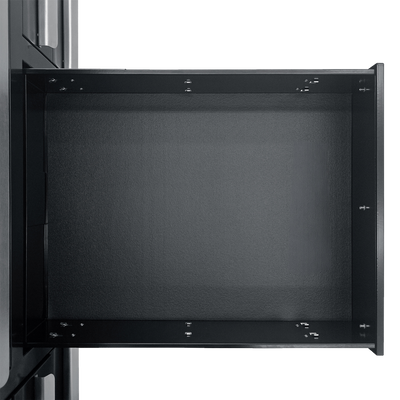 Werkbank PRO mit 17 Schubladen – 2.150 mm, Tiefschwarz