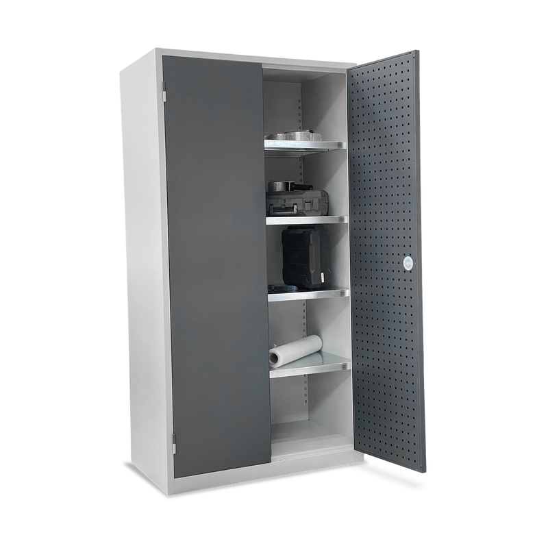 Werkstatt- & Schwerlastschrank – 1000 x 600 – inkl. 4 verzinkten FB