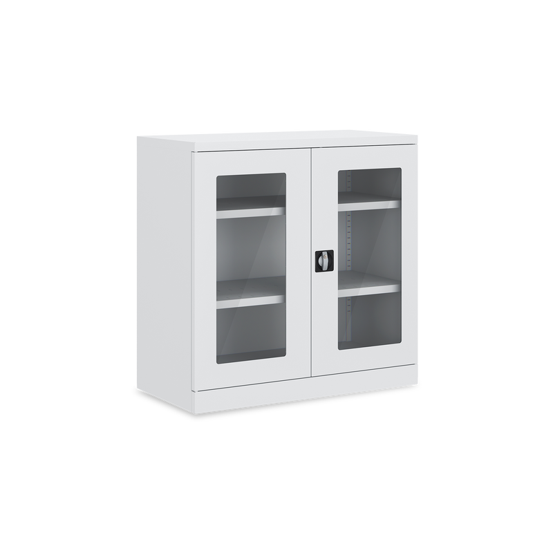 Schwerlastschrank (150 kg) mit Sichtfenster (1000 x 665 x 995 mm)