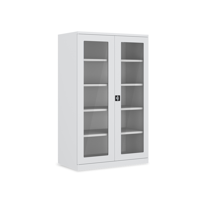 Schwerlastschrank (150 kg) mit Sichtfenster (1200 x 500 x 1945 mm)