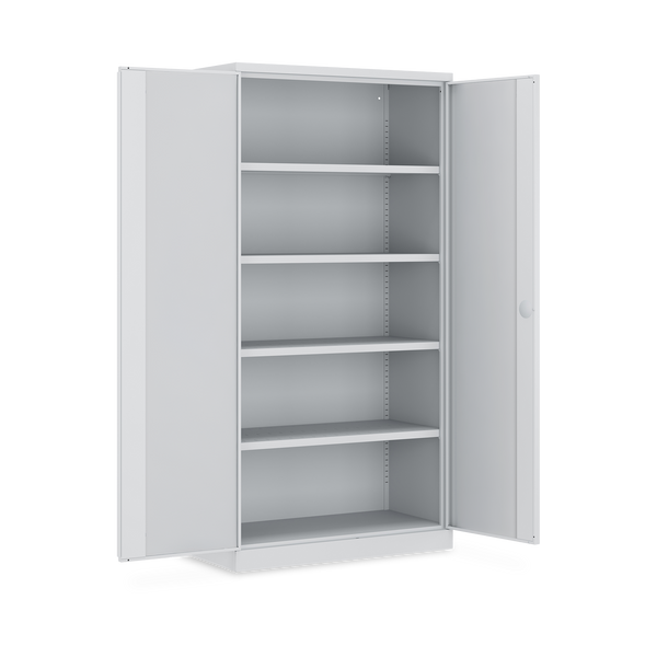 Schwerlastschrank (150 kg) mit 4 Böden (1000 x 500 x 1945 mm)