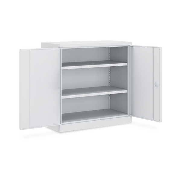 Schwerlastschrank (150 kg) mit 2 Böden (1000 x 500 x 995 mm)