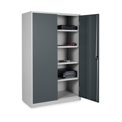 Werkzeugschrank – 1200 x 600 (5 OH) – Korpus in Lichtgrau