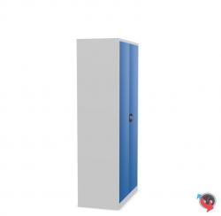 Stahl-Aktenschrank - Stahlschrank - 120 x 42  x 195 cm - blaue Türen - extra breit 120 cm - Sofort lieferbar !